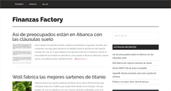 Desktop Screenshot of finanzasfactory.com